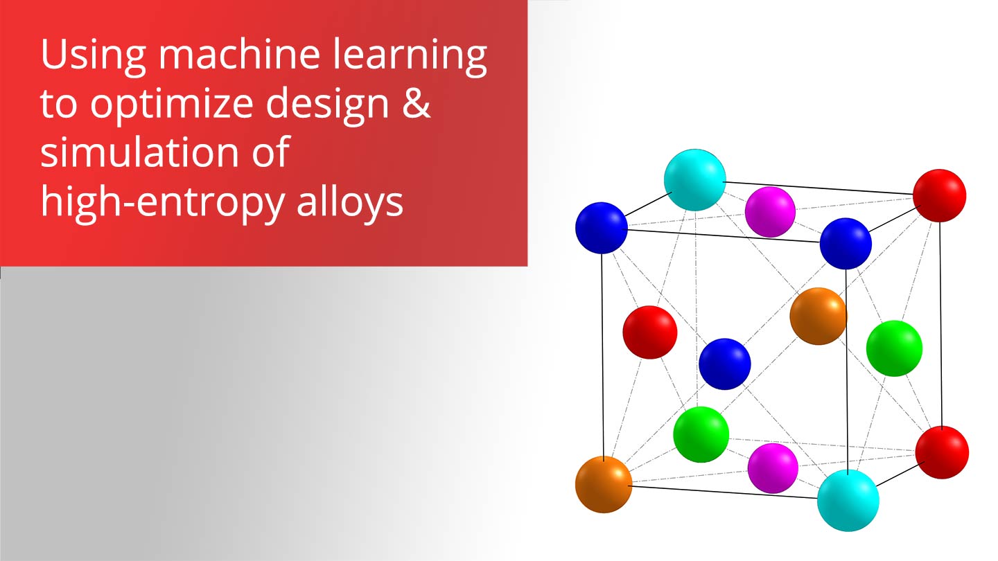  Using machine learning to optimize design and simulation of high-entropy alloys | Source: Carnegie Mellon University