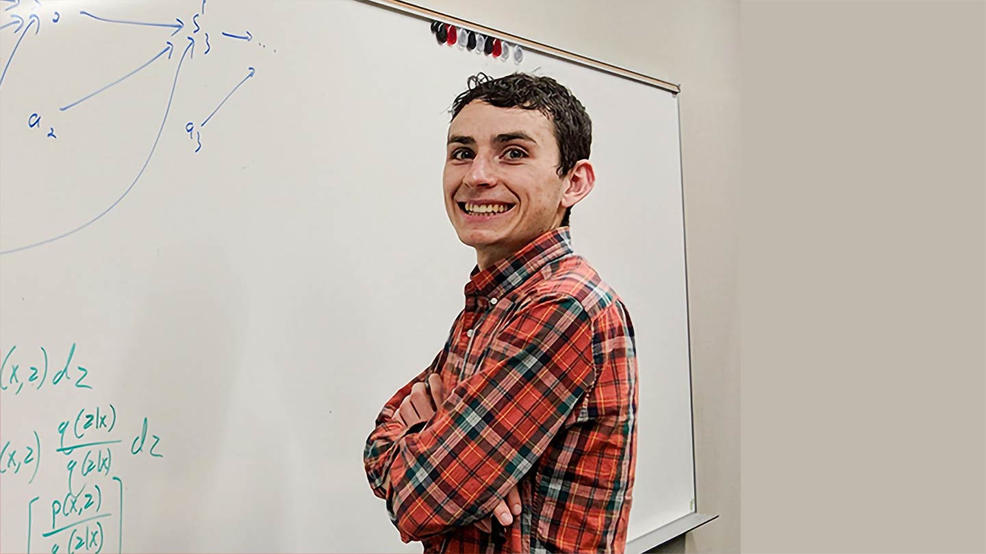  Machine Learning PhD student Ben Eysenbach Portrayed