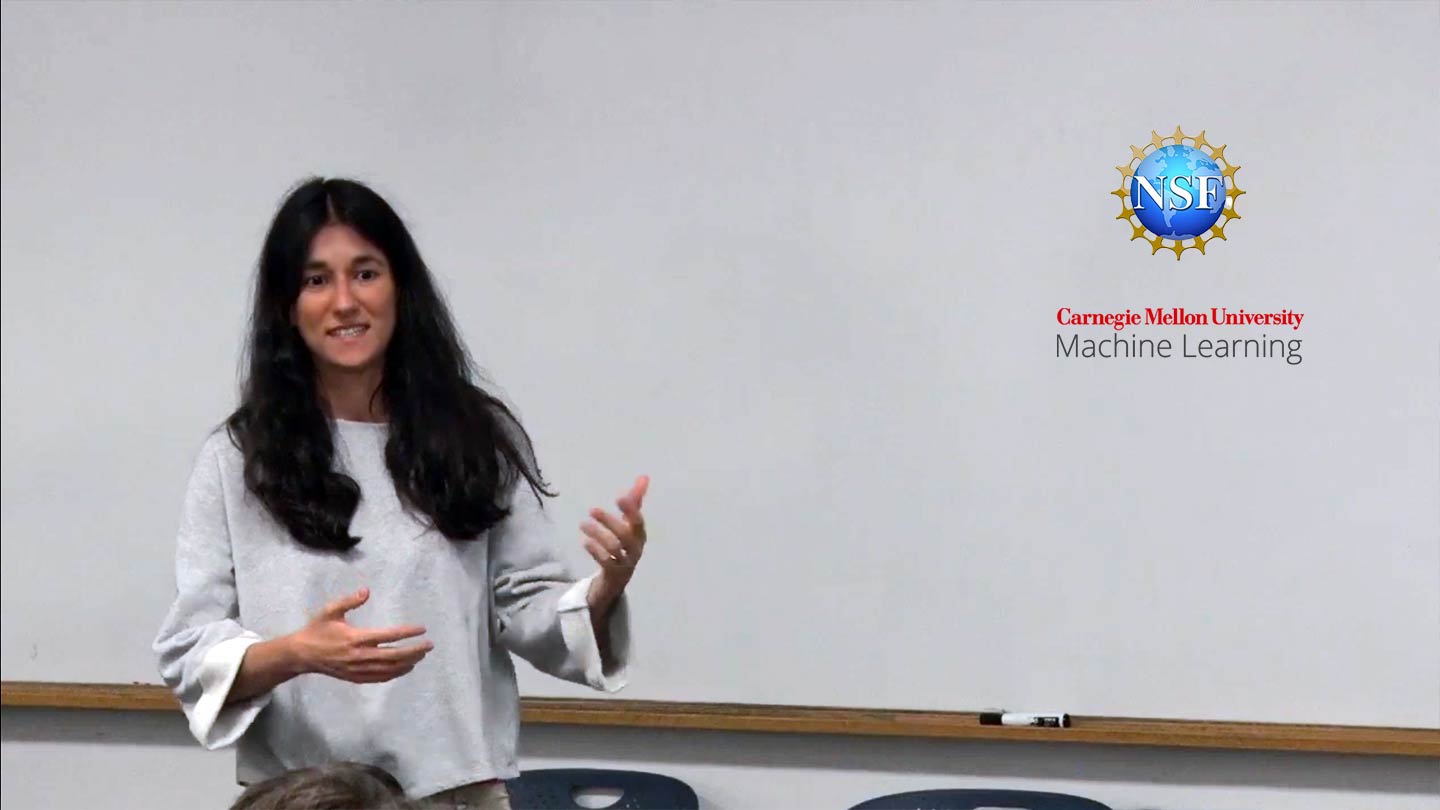 Katerina Fragkiadaki, an assistant professor in the School of Computer Science's Machine Learning Department, has received a National Science Foundation Faculty Early Career Development (CAREER) Award, the organization's most prestigious award for young faculty members. The five-year, $546,000 award will support her work on computer vision.